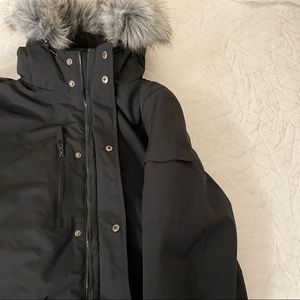 Waterproof Winter Black Jacket - Size M